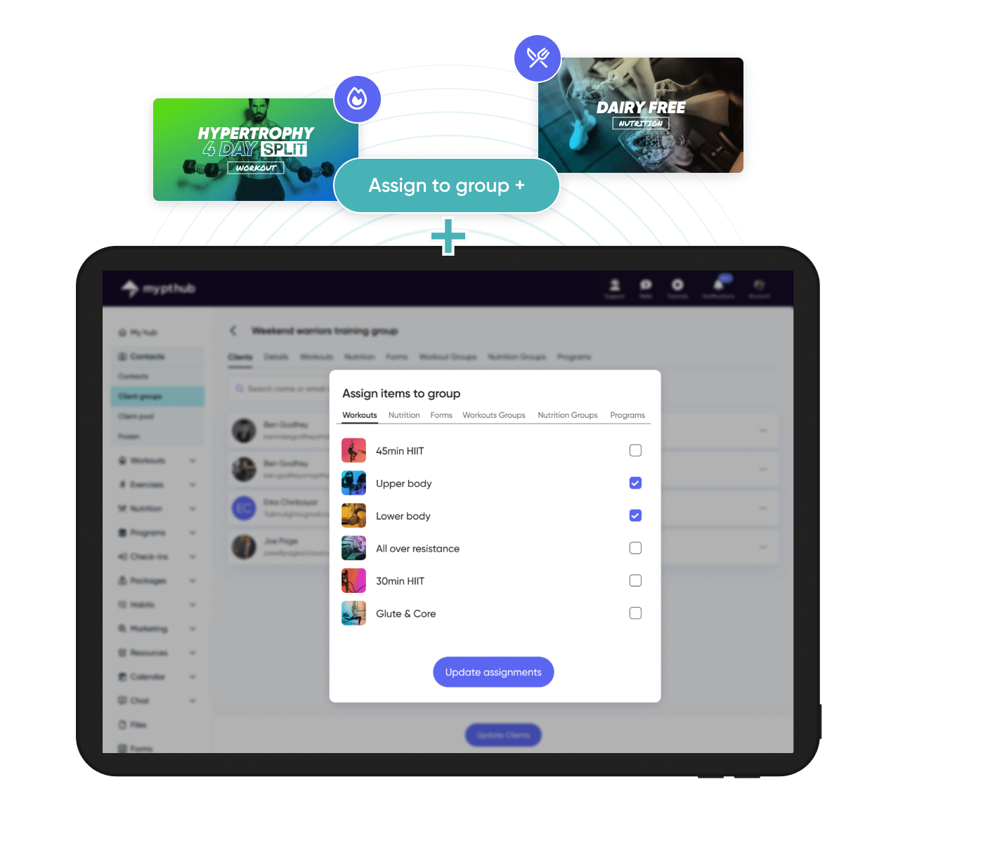 Online Personal Training Software | My PT Hub