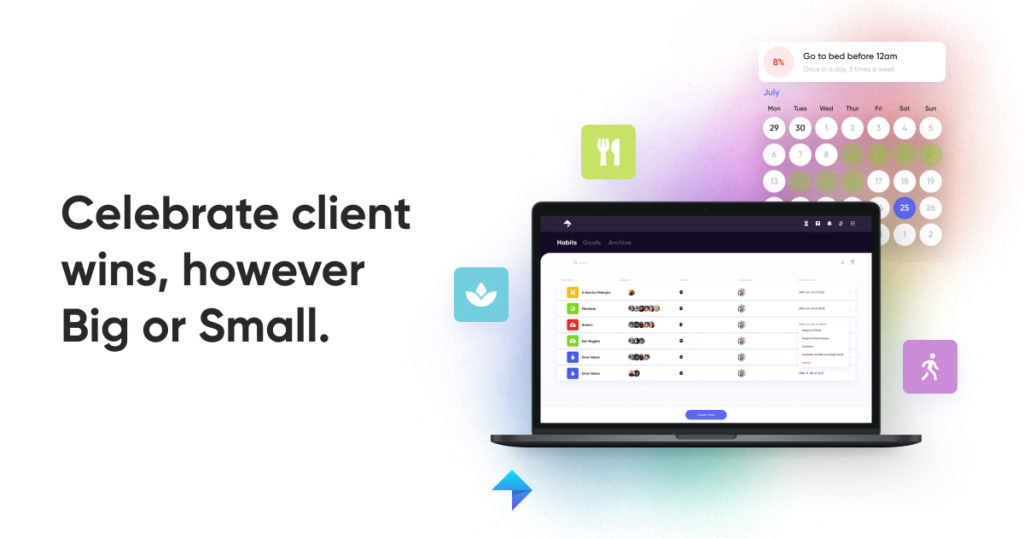 Celebrate client wins, however big or small with Habit Tracker