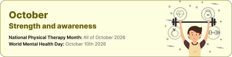 October 2026: Strength and awareness