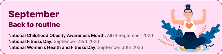 September 2026: Back to routine