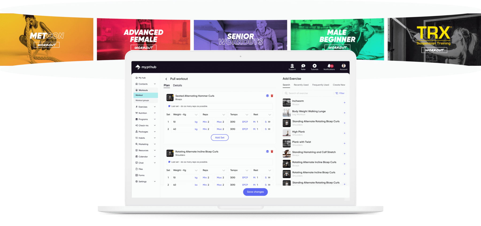 Workout Software Free Personal Trainer Workout & Programme Design Software | My PT Hub