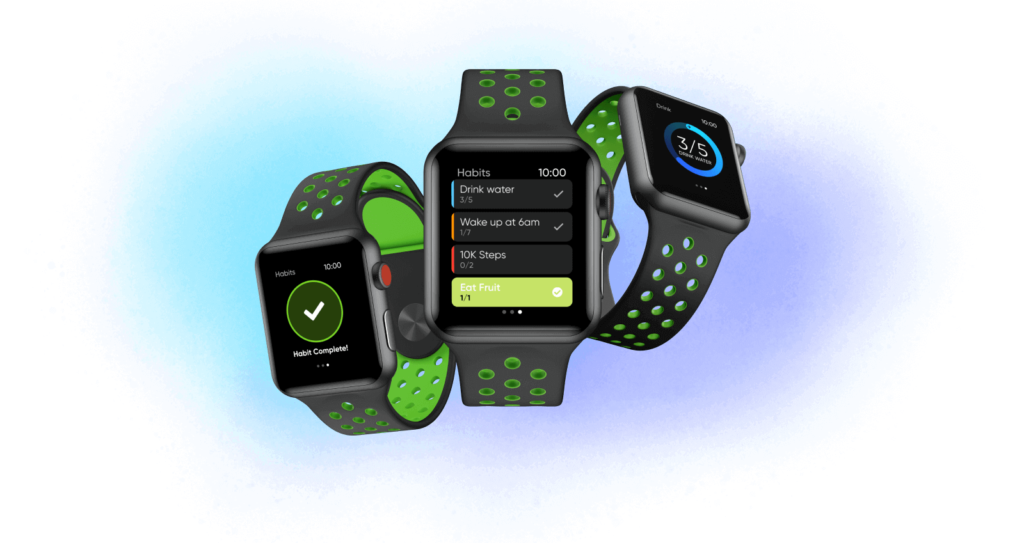 Image of three smart watches